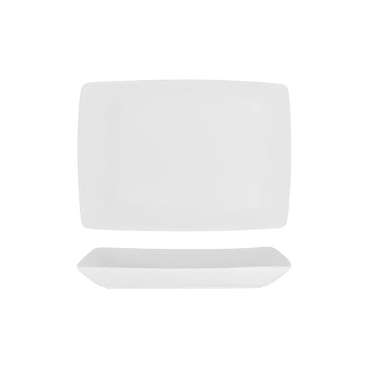 Royal Porcelain Chelsea Rectangular Platter 330x230mm (Box of 6) - Kitchenly