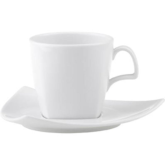Royal Porcelain Chelsea Square Coffee Cup 200ml (Box of 24) - Kitchenly