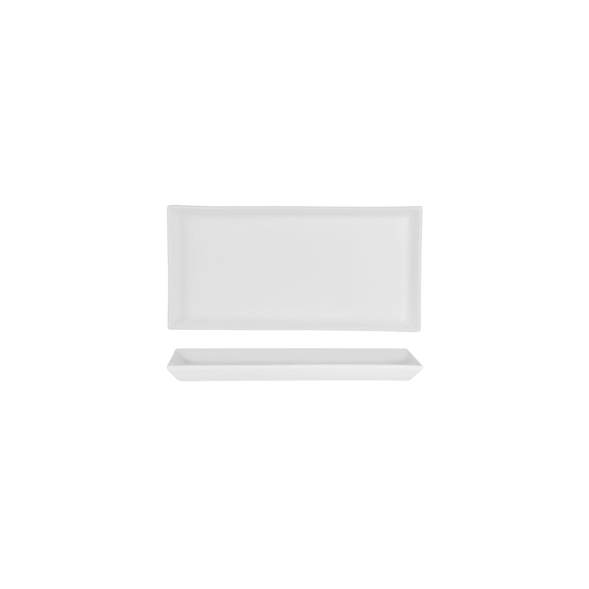Royal Porcelain White Album Rectangular Platter 240x119mm (Box of 6) - Kitchenly