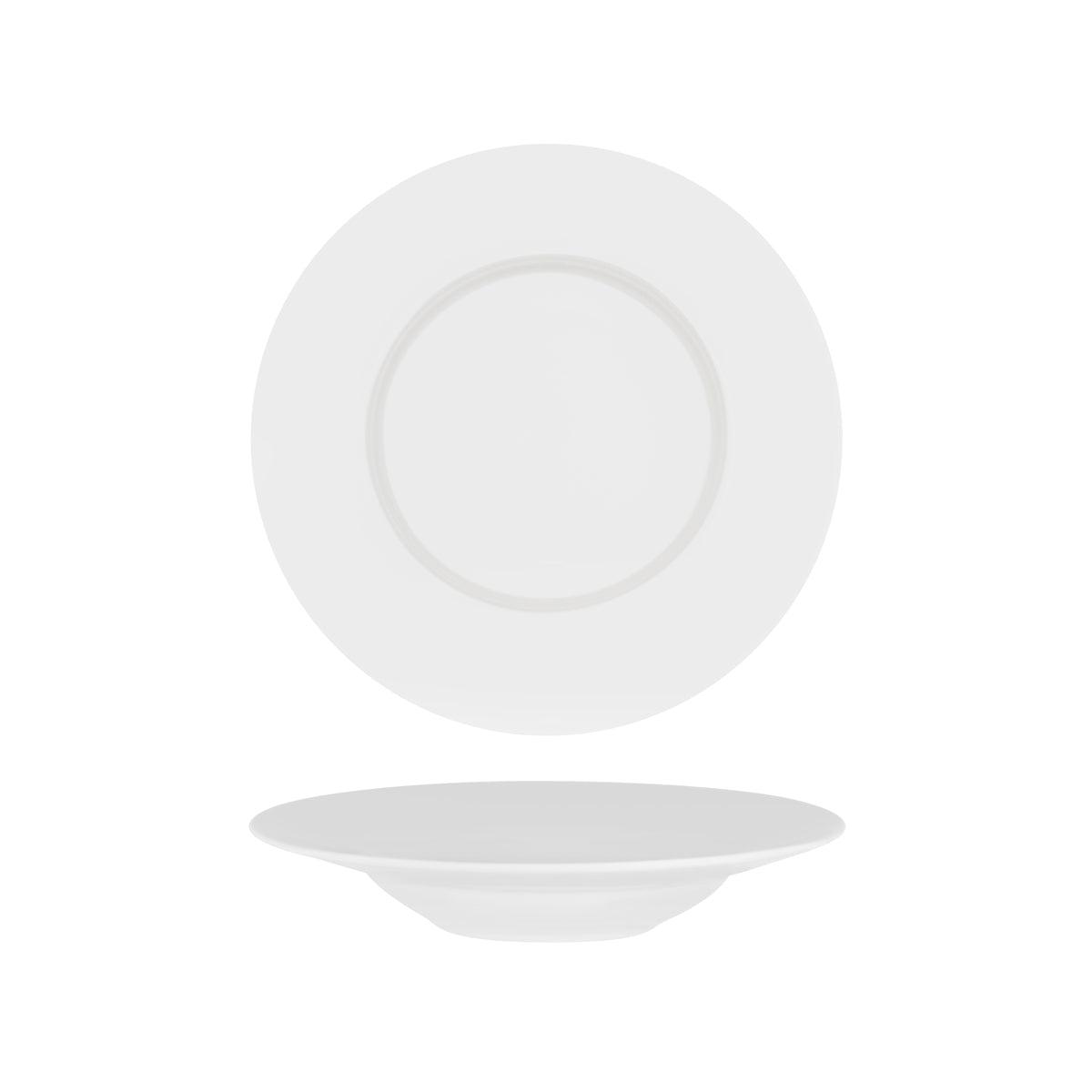 Royal Bone China Ascot Soup / Pasta Bowl Wide Rim 307mm (Box of 6) - Kitchenly