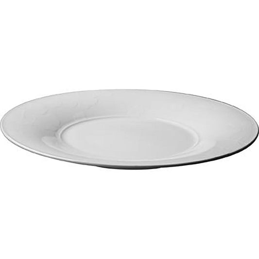 Patra Porcelain Aura Round Pasta Plate Wide Rim 300mm (Box of 6) - Kitchenly