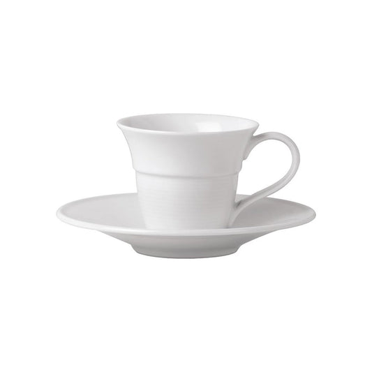Patra Porcelain Aura Tall Coffee Cup Saucer 162mm (Box of 6)