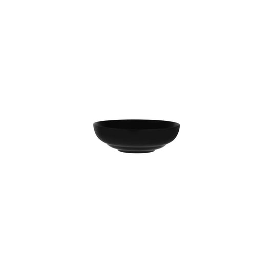 Patra Porcelain Aura Matt Black Round Cereal Bowl 160mm (Box of 6) - Kitchenly