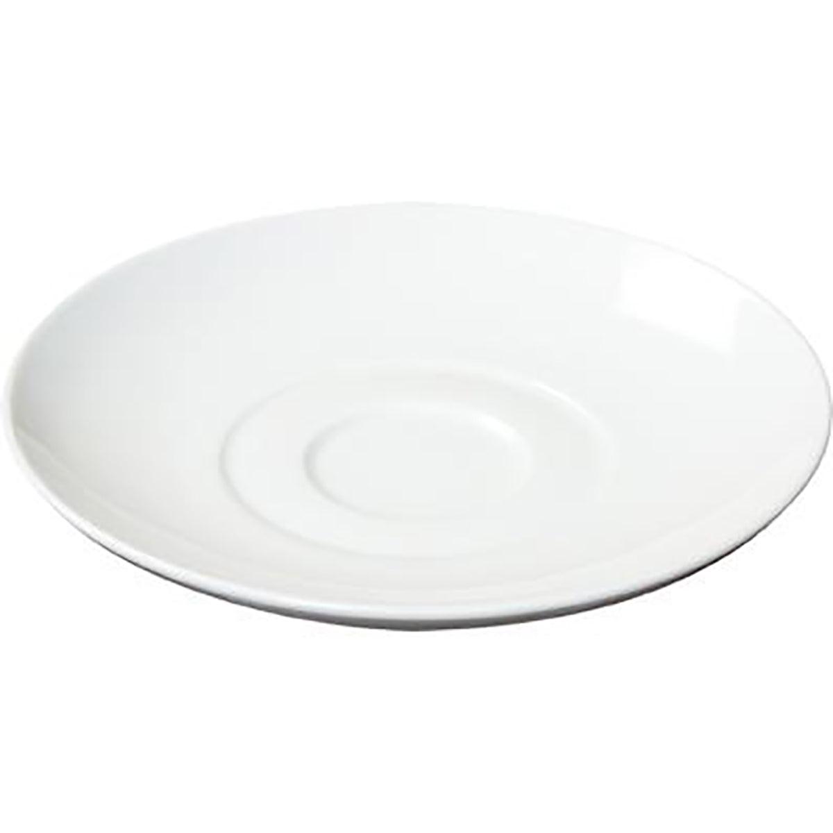 Patra Porcelain Profile Universal Saucer 164mm (Box of 6) - Kitchenly