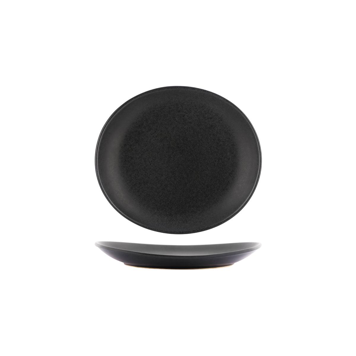 Tablekraft Artistica Slate Oval Plate 210x190mm (Box of 4) - Kitchenly