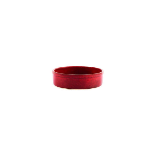 Tablekraft Artistica Reactive Red Round Tapas Dish 120mm (Box of 4) - Kitchenly