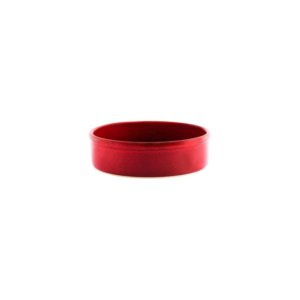 Tablekraft Artistica Reactive Red Round Tapas Dish 160mm (Box of 4) - Kitchenly