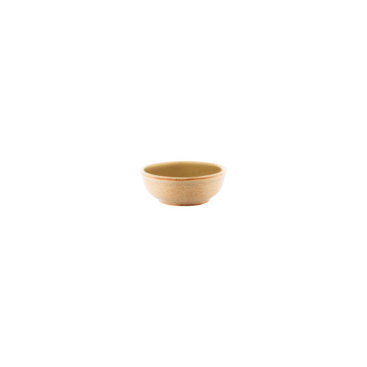 Tablekraft Artistica Flame Round Sauce Dish 80mm (Box of 6) - Kitchenly