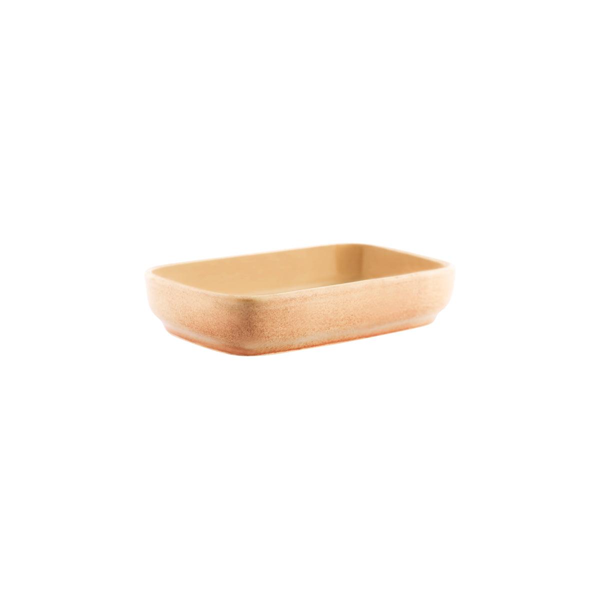 Tablekraft Artistica Flame Rectangular Dish 170x105x40mm (Box of 4) - Kitchenly