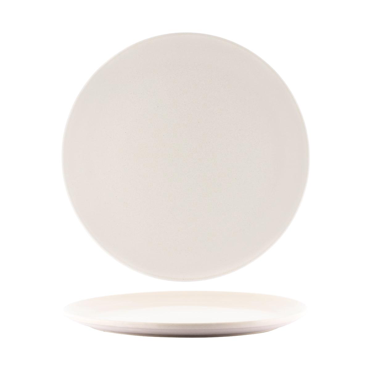 Tablekraft Artistica Sand Round Pizza Platter 330mm (Box of 6) - Kitchenly