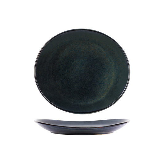 Tablekraft Artistica Midnight Blue Oval Plate 250x220mm (Box of 4)