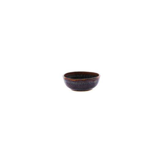 Tablekraft Artistica Reactive Brown Round Sauce Dish 80mm (Box of 4) - Kitchenly