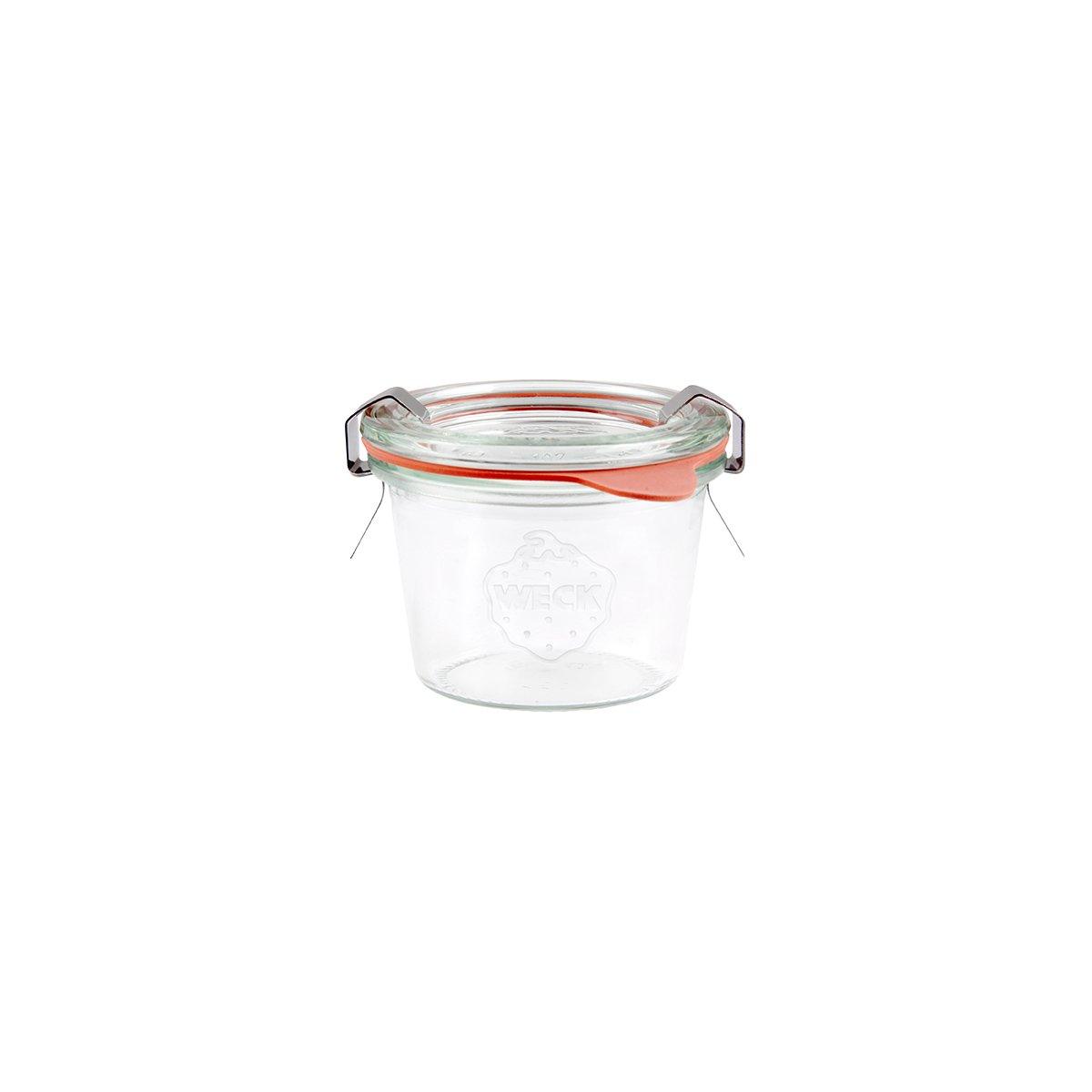 Weck Complete Glass Jar with Lid & Seal 60x55mm / 80ml (Box of 24) - Kitchenly