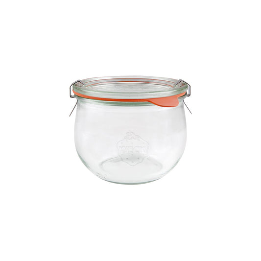 Weck Complete Tulip Jar with Lid 100x85mm / 580ml (Box of 6)