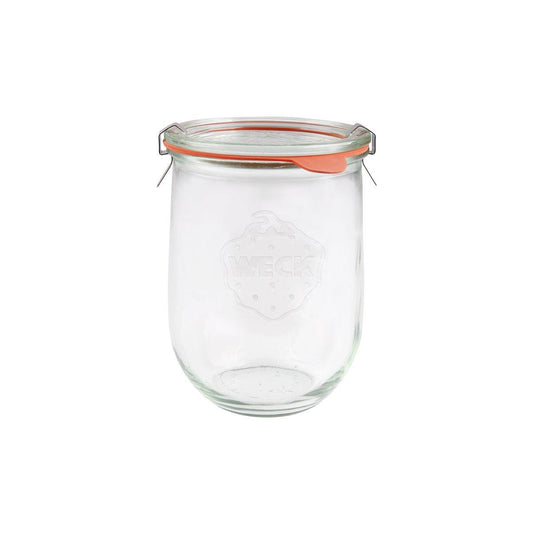 Weck Complete Glass Jar with Lid 100x147mm / 1062ml (Box of 6) - Kitchenly