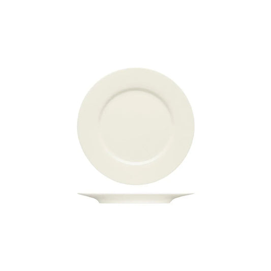 Bauscher Purity Flat Plate With Rim 240mm (Box of 6) - Kitchenly