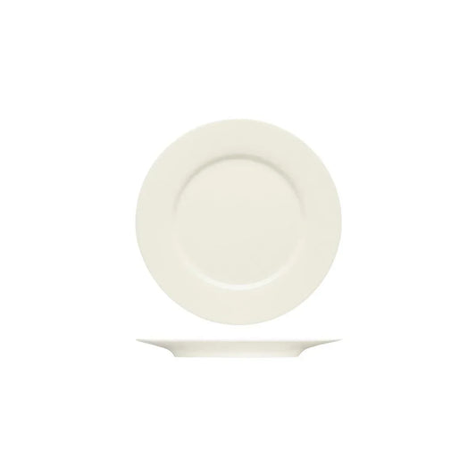 Bauscher Purity Flat Plate With Rim 240mm (Box of 6) - Kitchenly