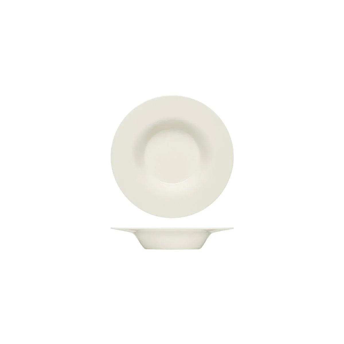 Bauscher Purity Deep Plate With Rim 200mm (Box of 12) - Kitchenly