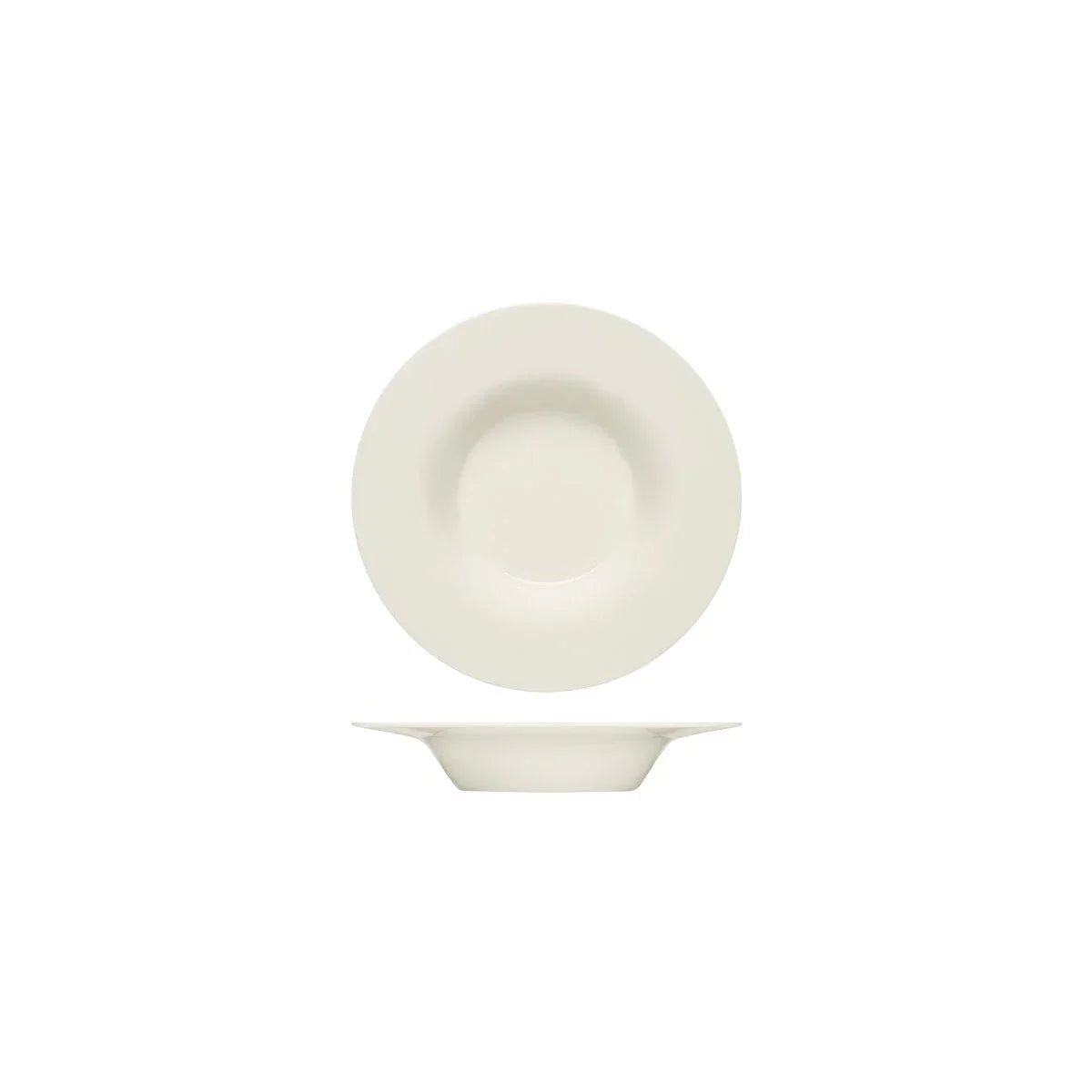 Bauscher Purity Deep Plate With Rim 200mm (Box of 12) - Kitchenly