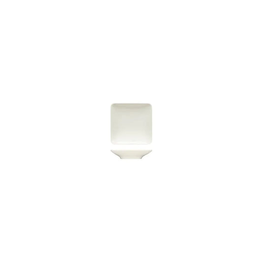 Bauscher Purity Square Coupe Plate 90x90mm (Box of 12) - Kitchenly