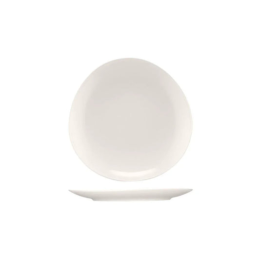 Bauscher Purity Asymmertic Coupe Plate 270mm (Box of 6) - Kitchenly