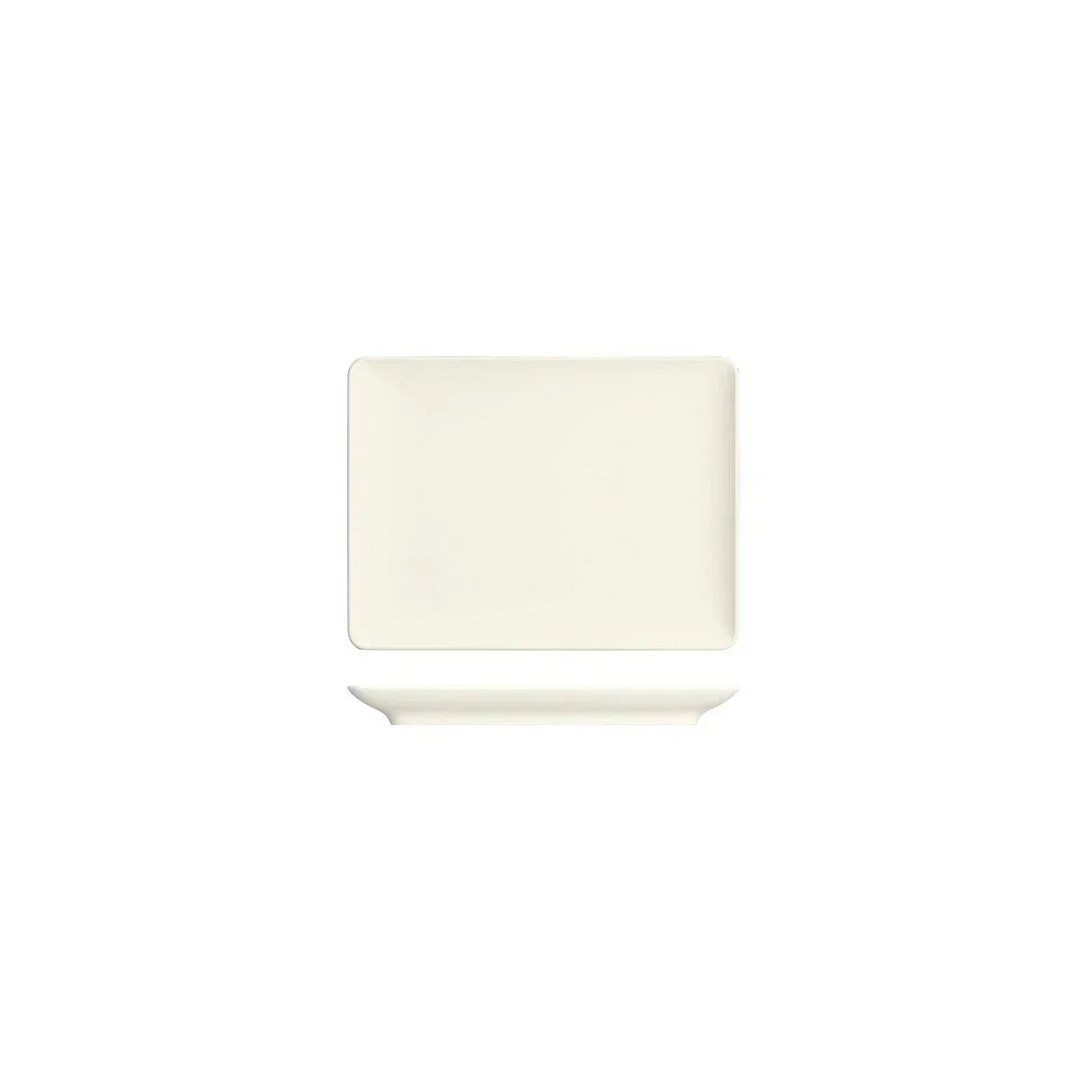 Bauscher Purity Rectangular Coupe Platter 200x150mm (Box of 12) - Kitchenly