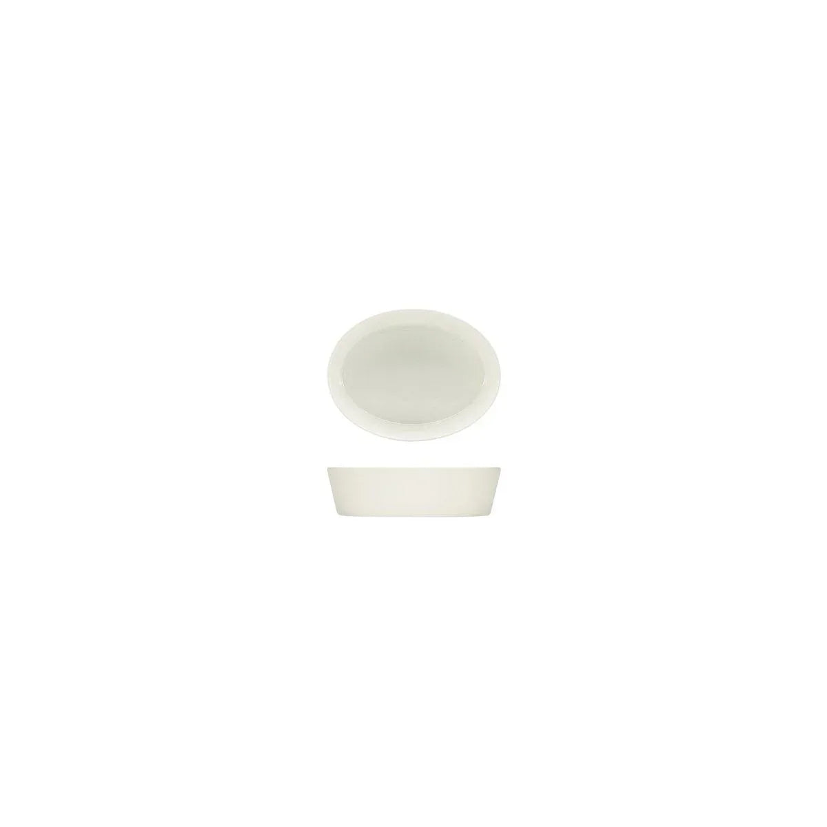 Bauscher Purity Oval Dish 180ml (Box of 12) - Kitchenly