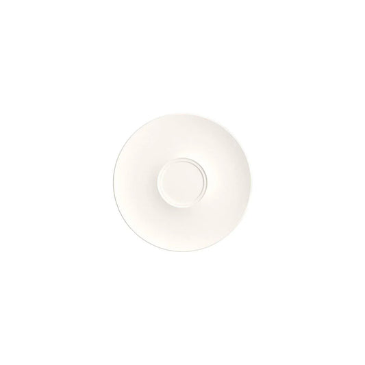 Bauscher Purity Saucer with 2 Wells 210mm (Box of 12) - Kitchenly