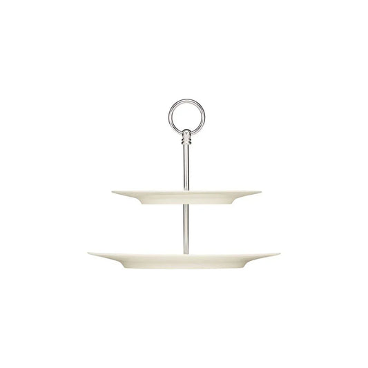 Bauscher Purity Wide Rim Stand 2 Tier 287mm - Kitchenly