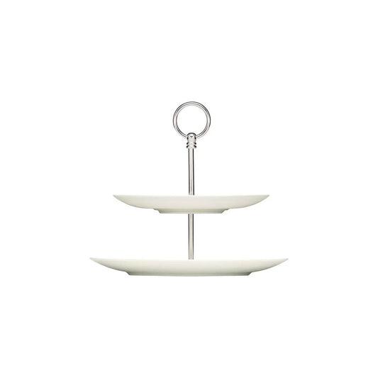 Bauscher Purity Coupe Stand 2 Tier 270mm - Kitchenly