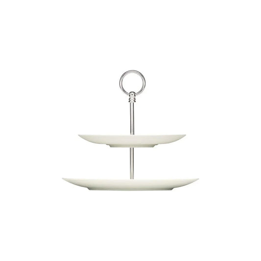 Bauscher Purity Coupe Stand 2 Tier 270mm - Kitchenly