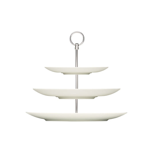 Bauscher Purity Round Coupe Stand 3 Tier 270mm
