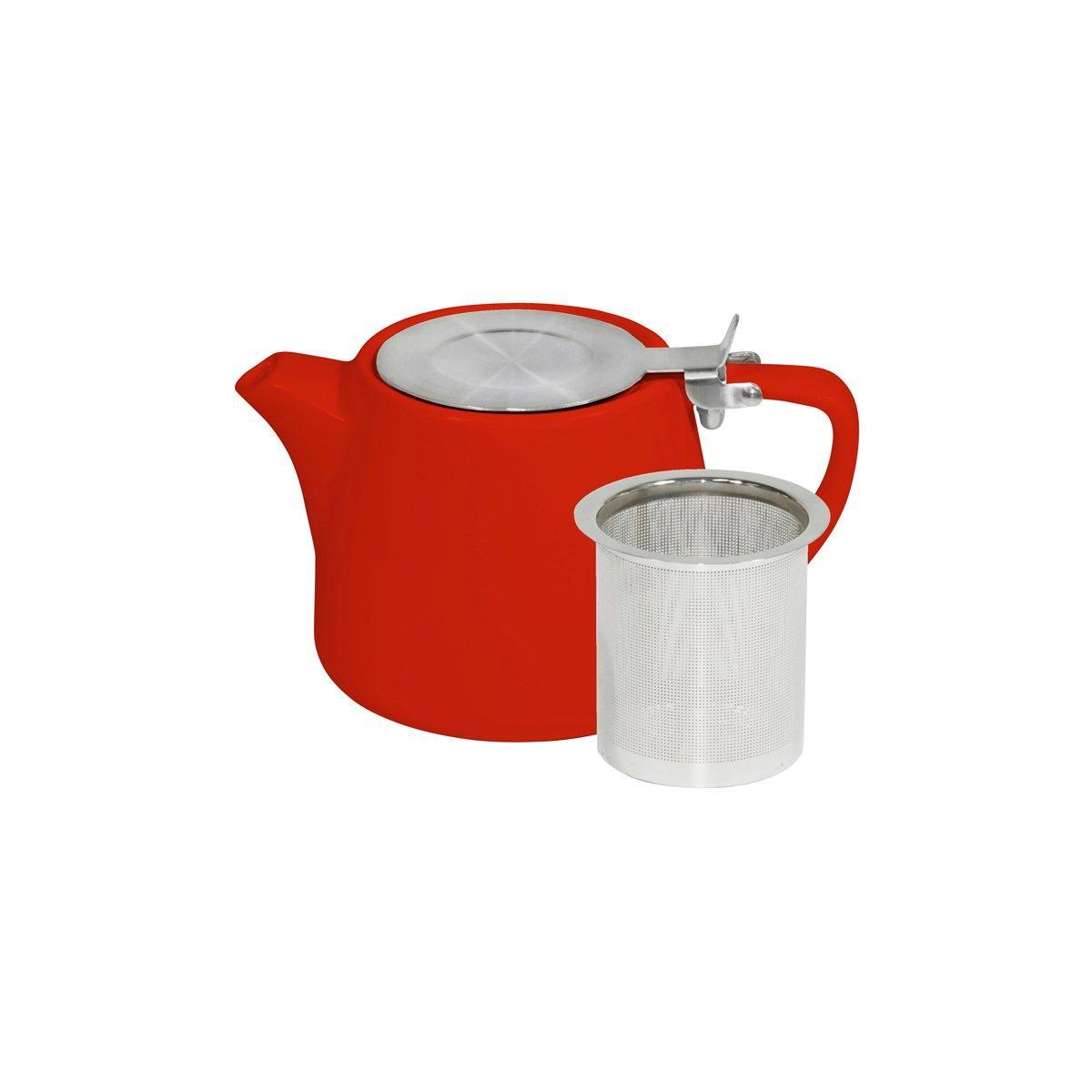 Brew Chilli Stackable Teapot 500ml - Kitchenly