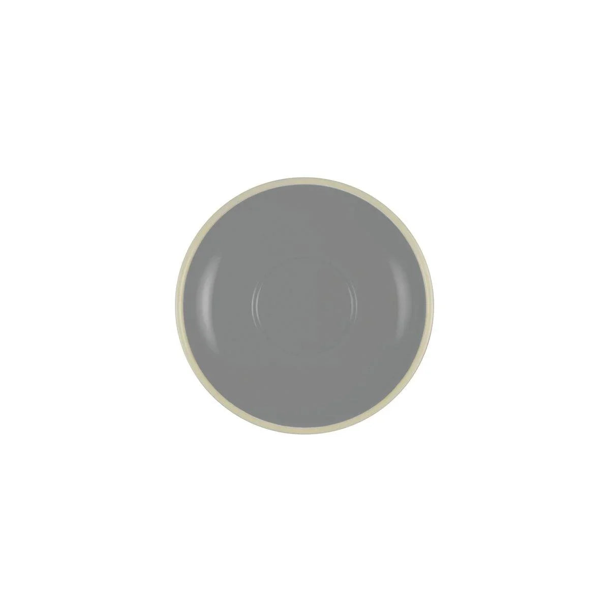 Brew French Grey Espresso Saucer 120mm (Box of 6) - Kitchenly