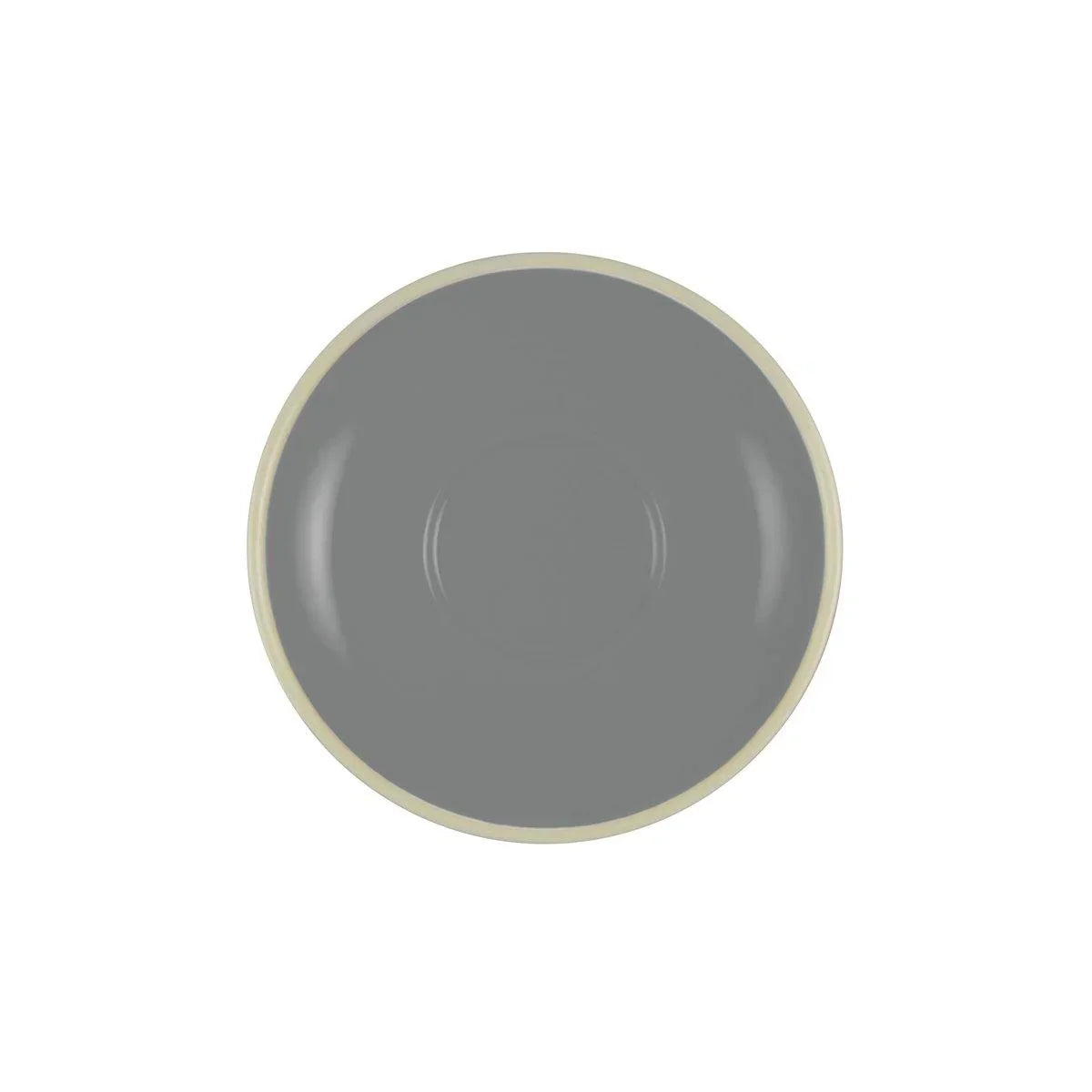 Brew French Grey Latte Saucer 143mm (Box of 6) - Kitchenly