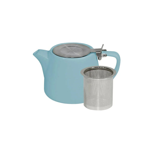 Brew Maya Blue Stackable Teapot 500ml - Kitchenly