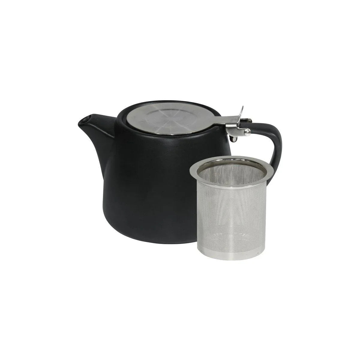 Brew Smoke Matt Stackable Teapot 500ml - Kitchenly