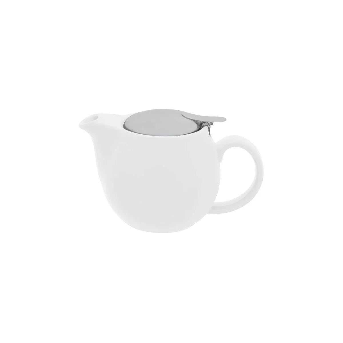 Brew White Teapot 350ml - Kitchenly