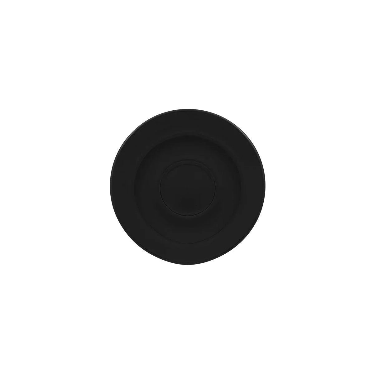 Brew Smoke Matt Gloss Espresso Saucer 120mm (Box of 6) - Kitchenly