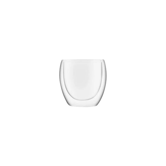 Brew Infusion Double Wall Glass 220ml 2pc Set - Kitchenly