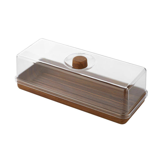 Evelin Rectangular Platter & Cover Set 390x160x130mm - Kitchenly