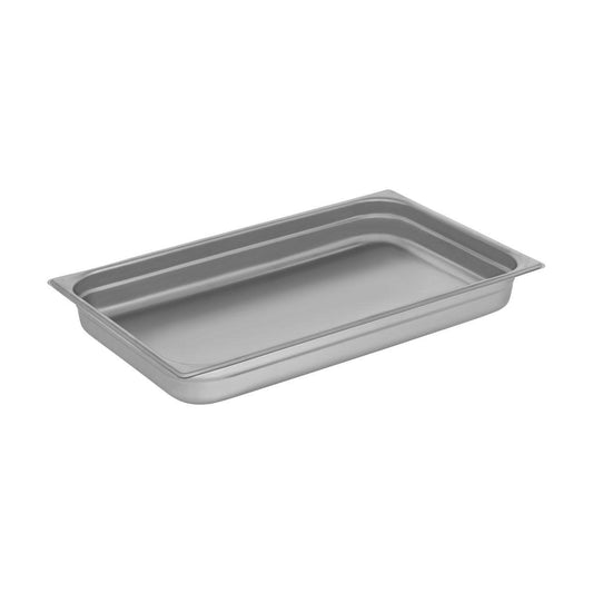 Chef Inox Gastronorm Pan 1/1 Size 530x325x65mm / 8.8Lt - Kitchenly