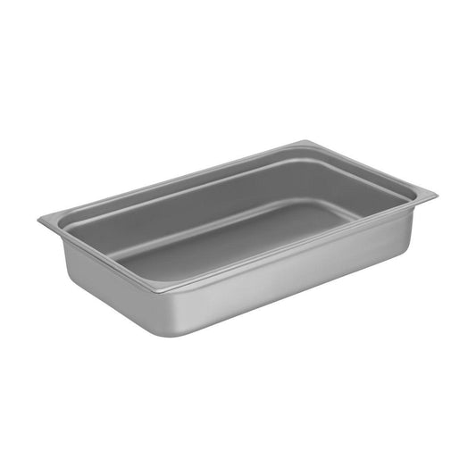 Chef Inox Gastronorm Pan 1/1 Size 530x325x100mm / 13.7LT - Kitchenly