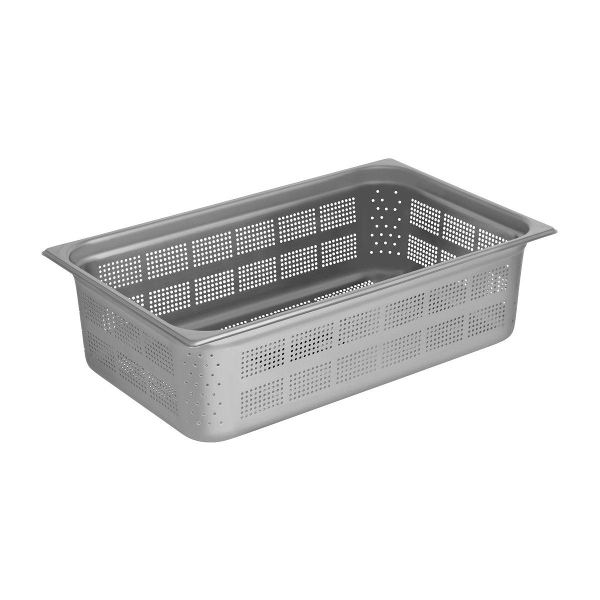 Chef Inox Gastronorm Pan Perforated 1/1 Size 530x325x150mm / 20.0Lt - Kitchenly