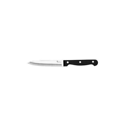 Chef Inox Get Set Vegetable Knife Black Handle 110mm - Kitchenly