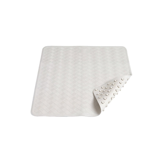 Immerse Bathroom Rubber Shower Mat White 530mm (Box of 5)