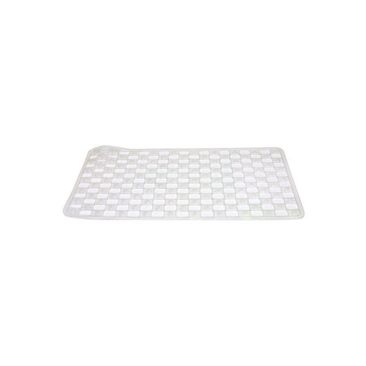 Immerse Bathroom PVC Bath Mat Transparent Clear (Box of 3)
