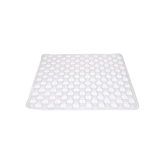 Immerse Bathroom PVC Shower Mat Transparent Clear (Box of 3)