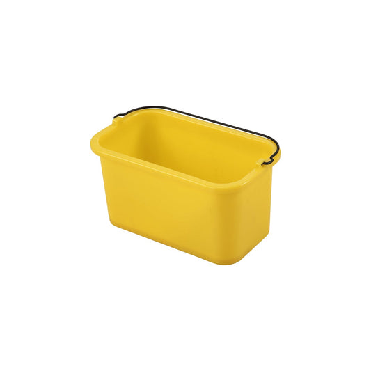 Jiwins Container / Bucket for Cleaning Cart Yellow 9.46Lt (Box of 6)