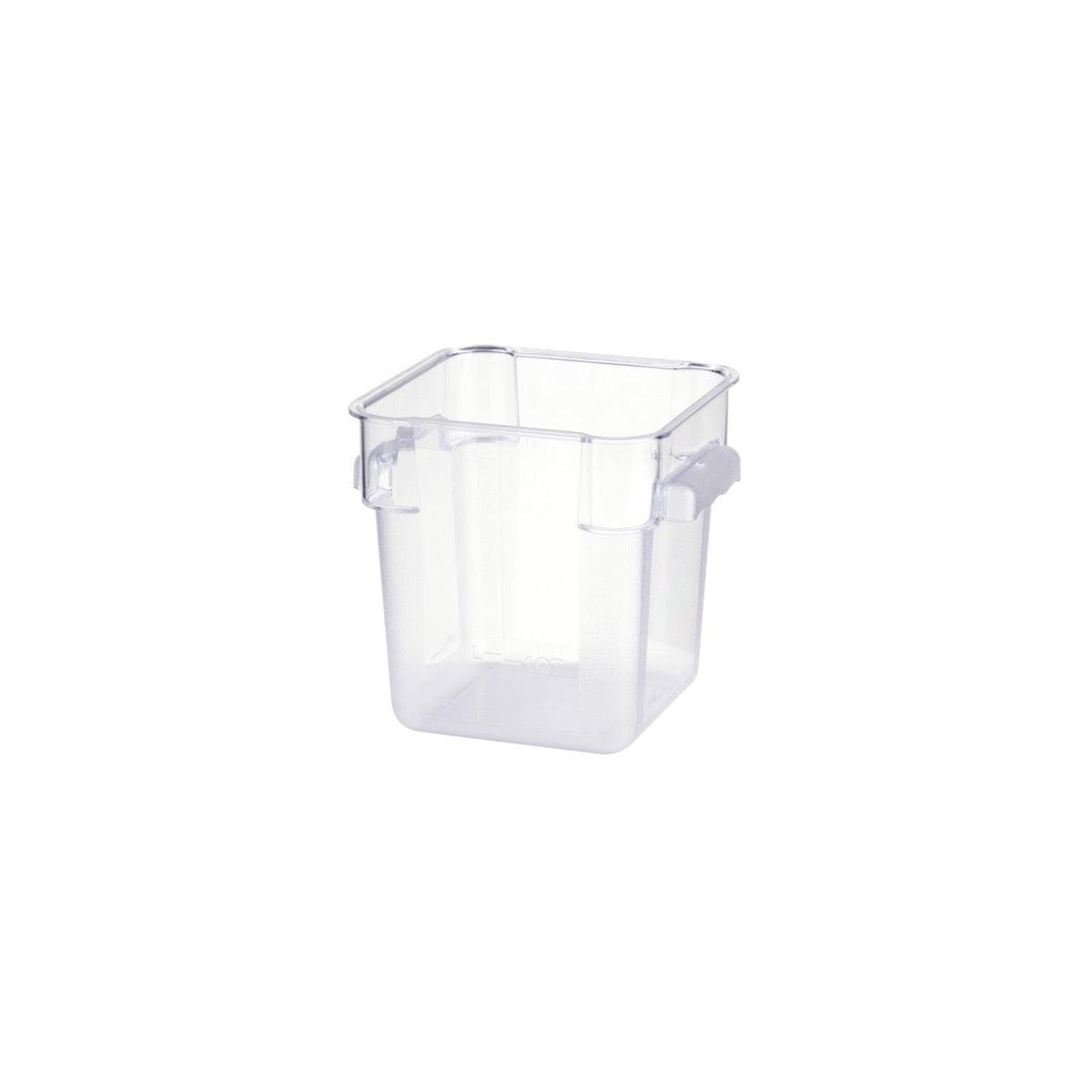 Jiwins Square Food Storage Container Polycarbonate 180x180x190mm / 4.0Lt - Kitchenly